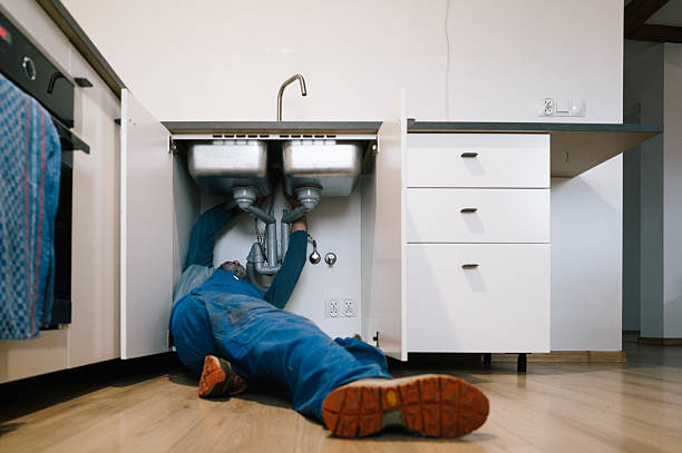 Professional Emergency Plumber technician working in Rocky Hill, KY